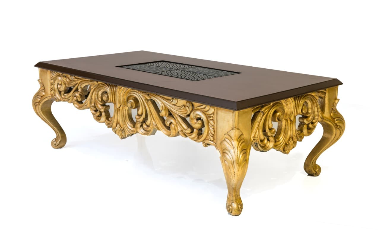 Antique Gold Center table