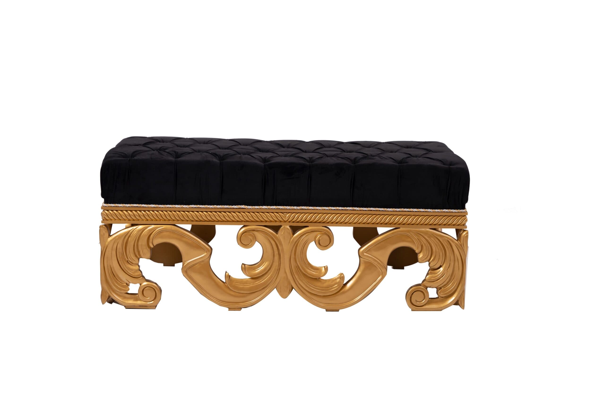Scrolled Ottomans