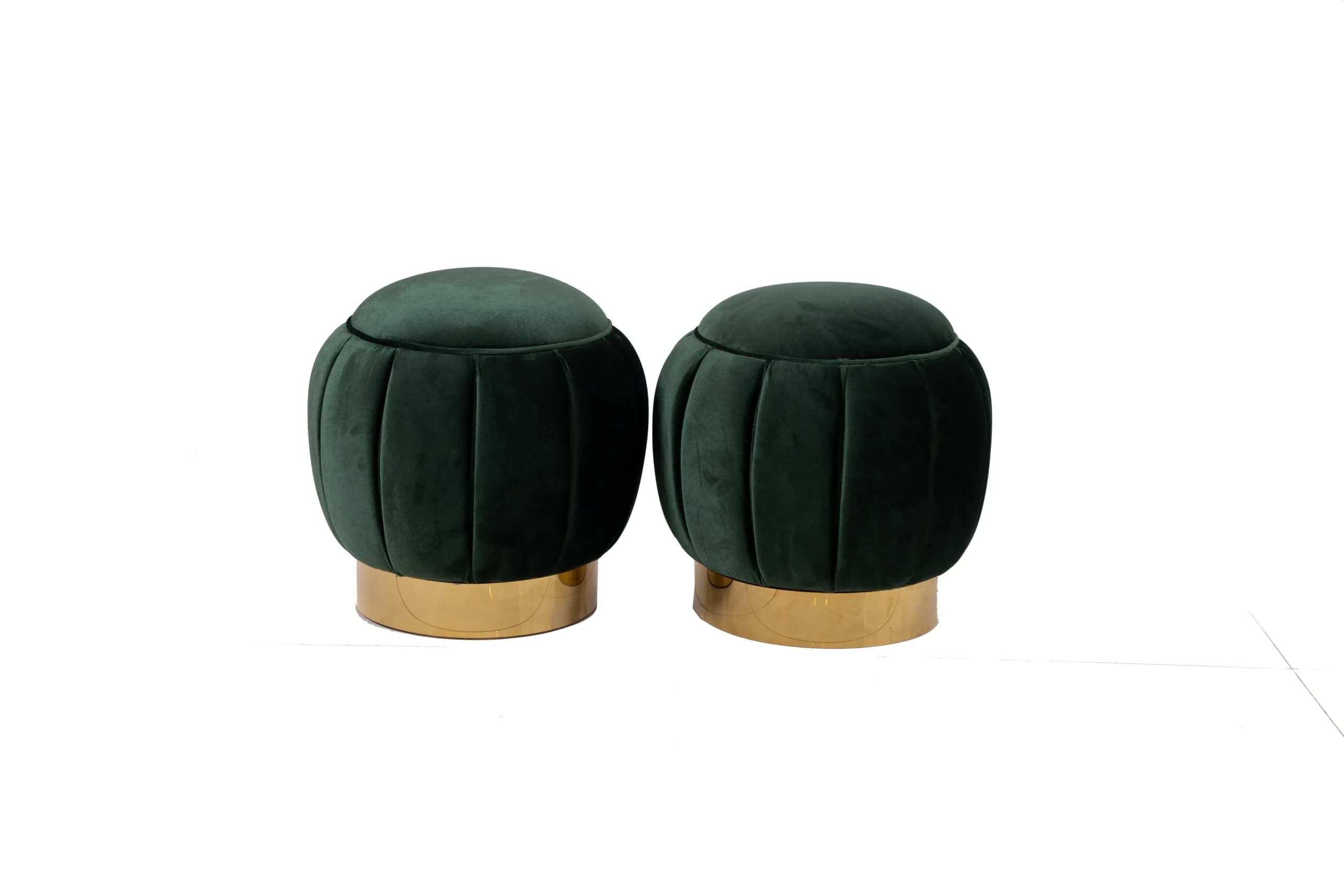 Fresco Brass Ottoman