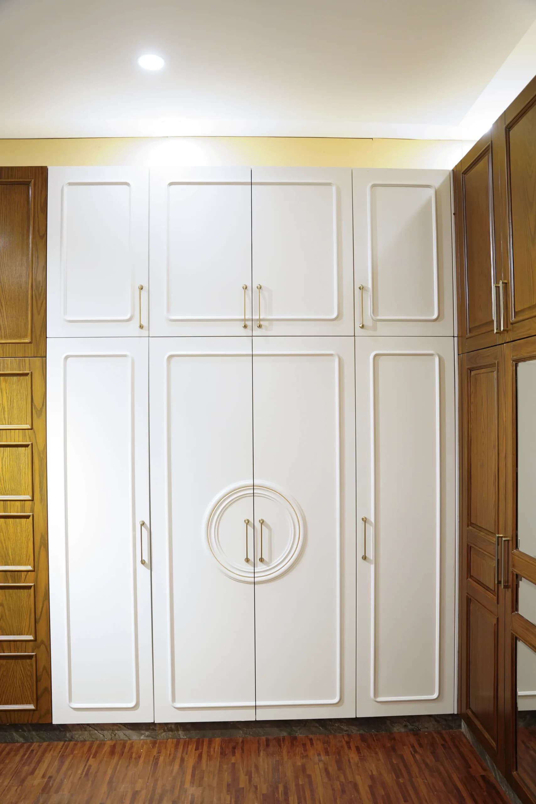MDF Wardrobe with Deco White Paint