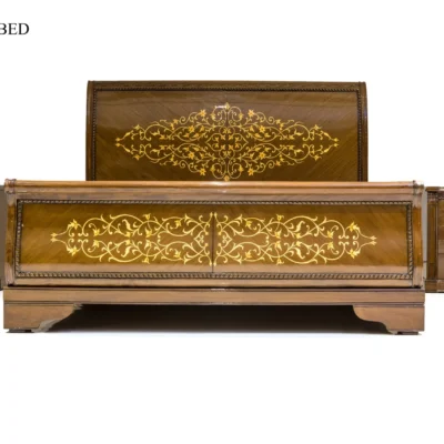 Orchid Bed+Side Tables
