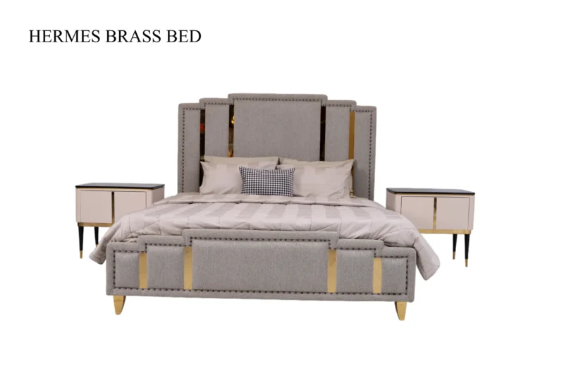 Hermas Brass Bed - Image 2