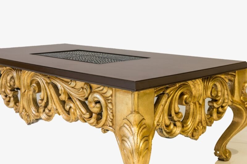 Antique Gold Center table - Image 3