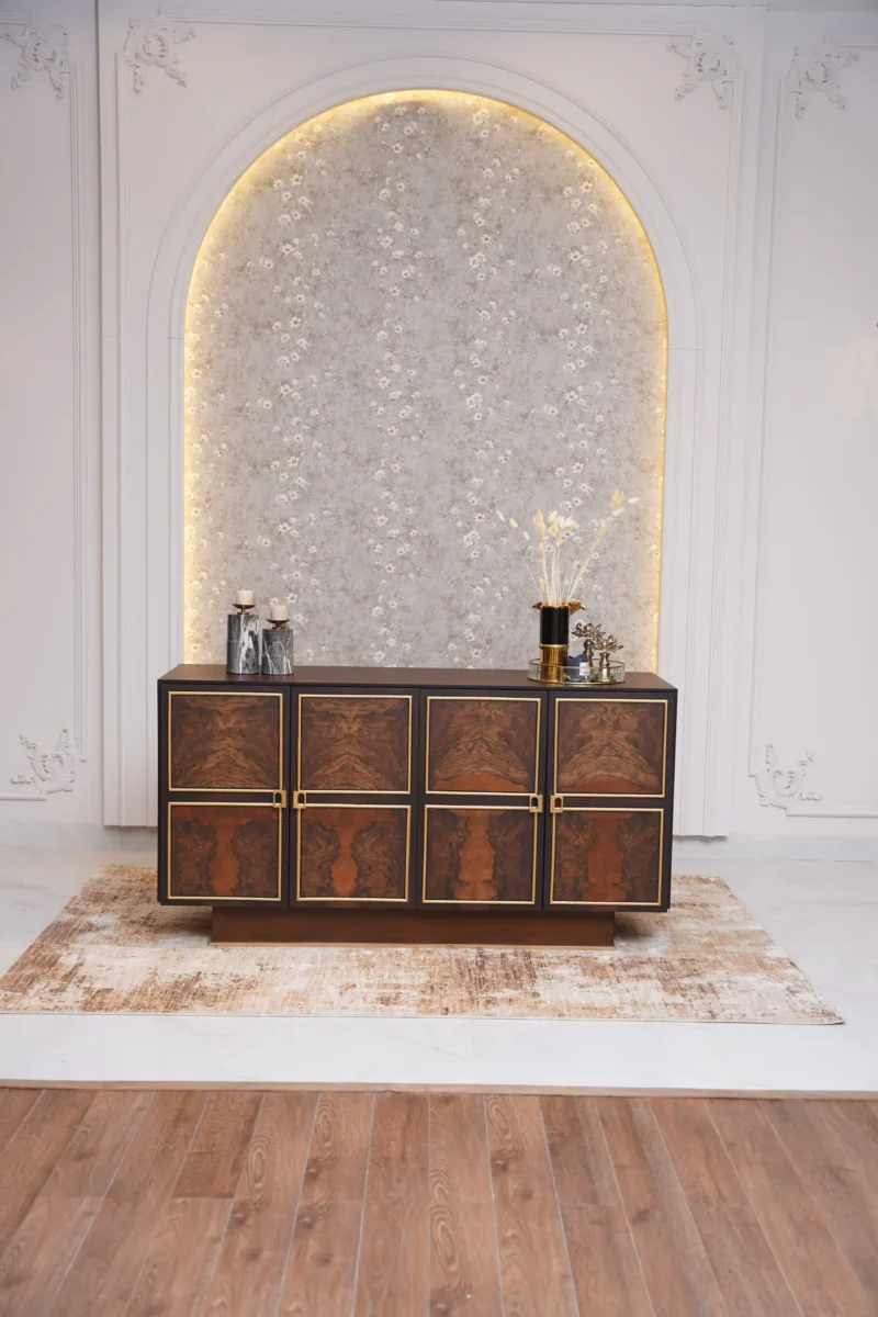 Mahogany Side Board - Image 2