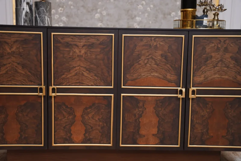Mahogany Side Board - Image 4