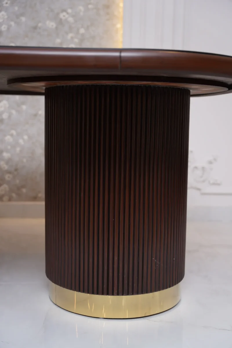 Burl Brass Dining - Image 8