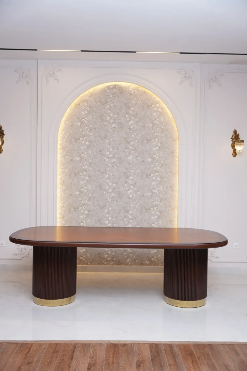 Burl Brass Dining - Image 9