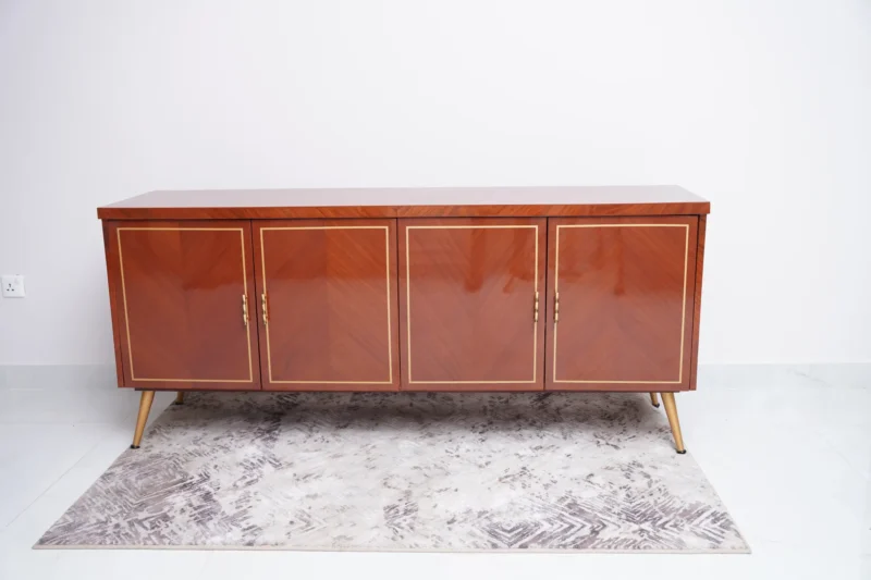 Burl Brass Side Board - Image 2