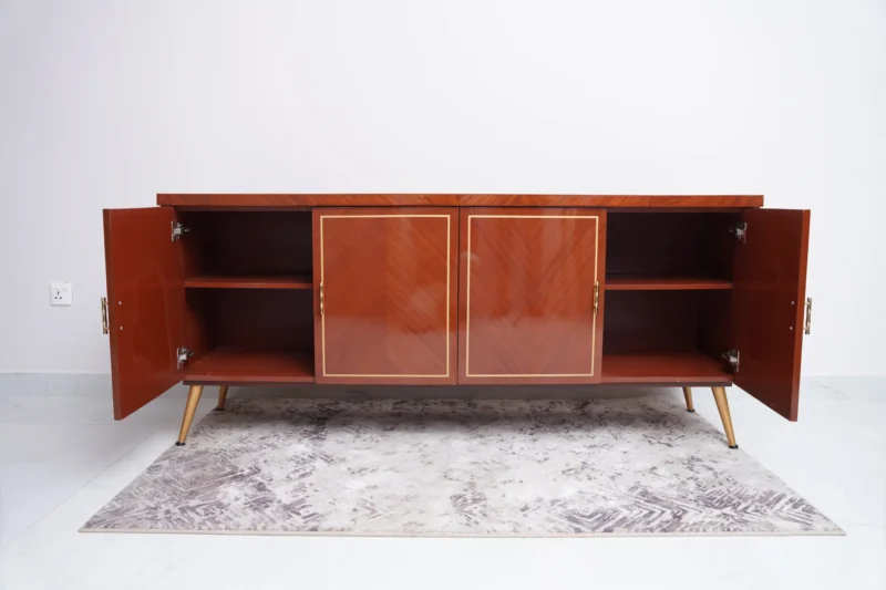 Burl Brass Side Board - Image 5
