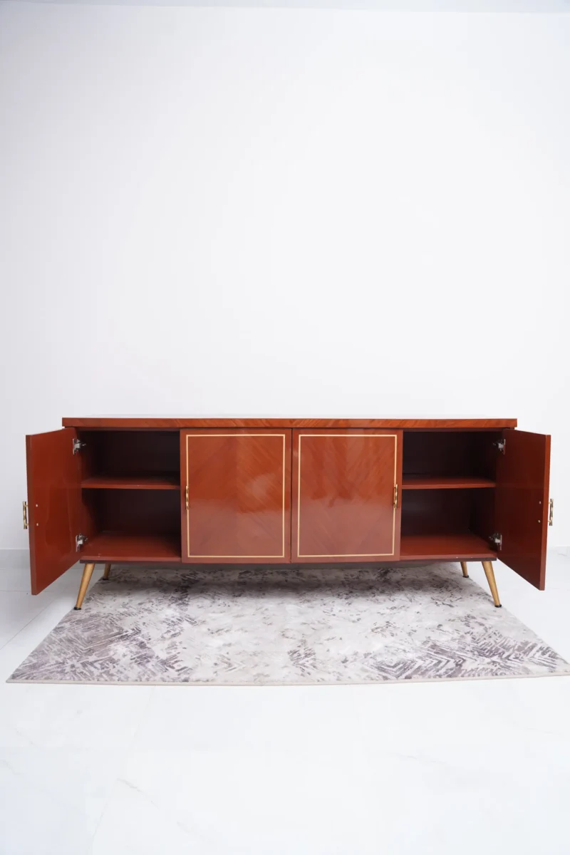 Burl Brass Side Board - Image 6