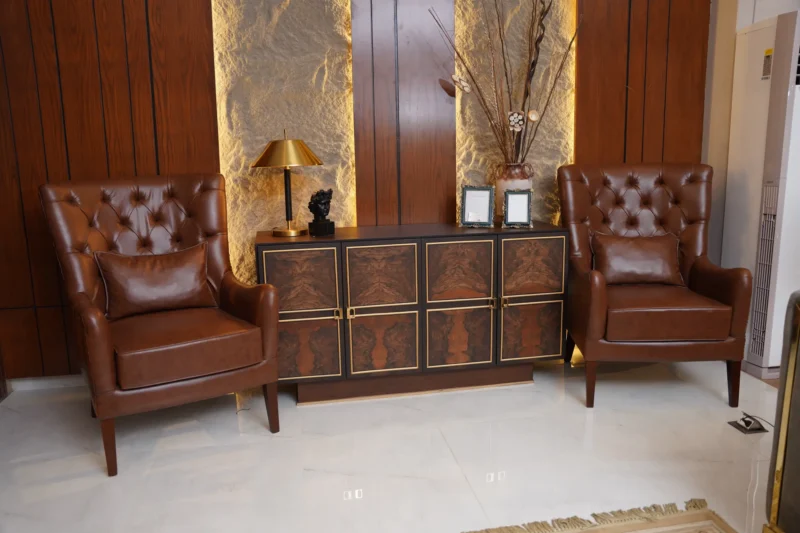 Mahogany Side Board - Image 9