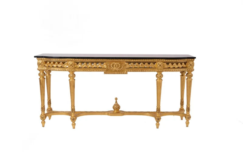 Gold Carved Console
