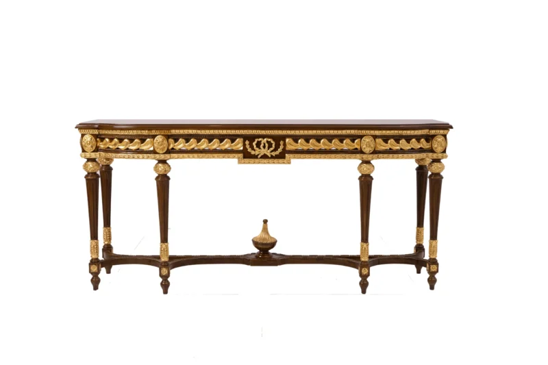 Gold Carved Console - Image 4