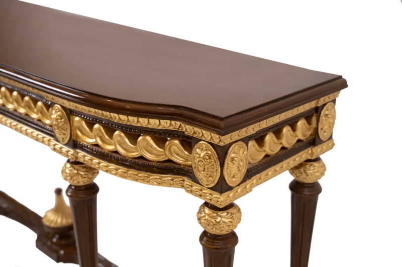 Gold Carved Console - Image 5