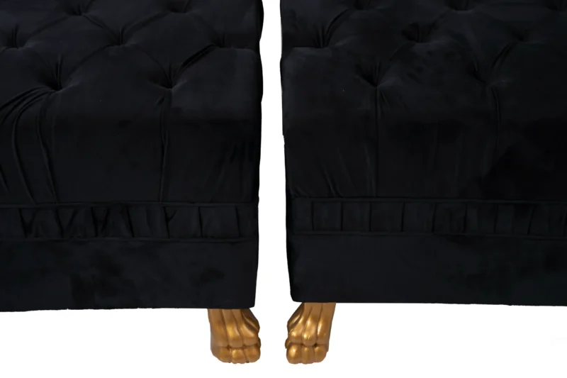 Claw leg ottoman - Image 2