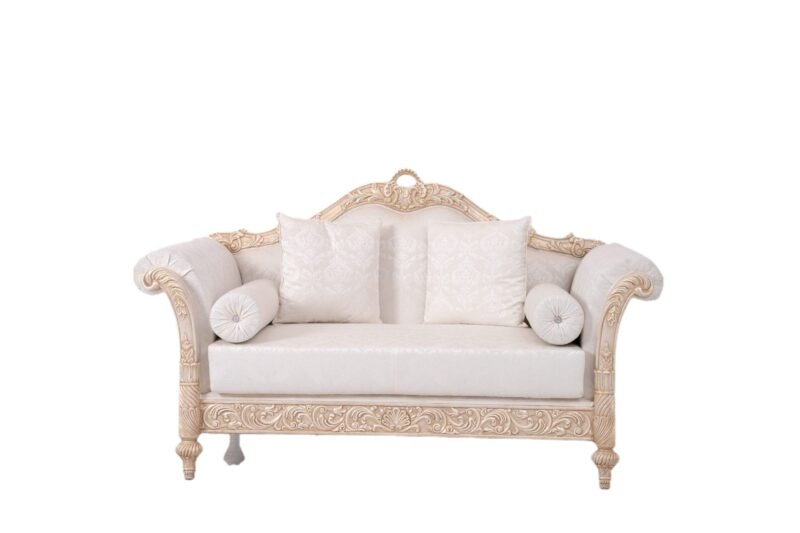 Spiral Gold Sofa - Image 5