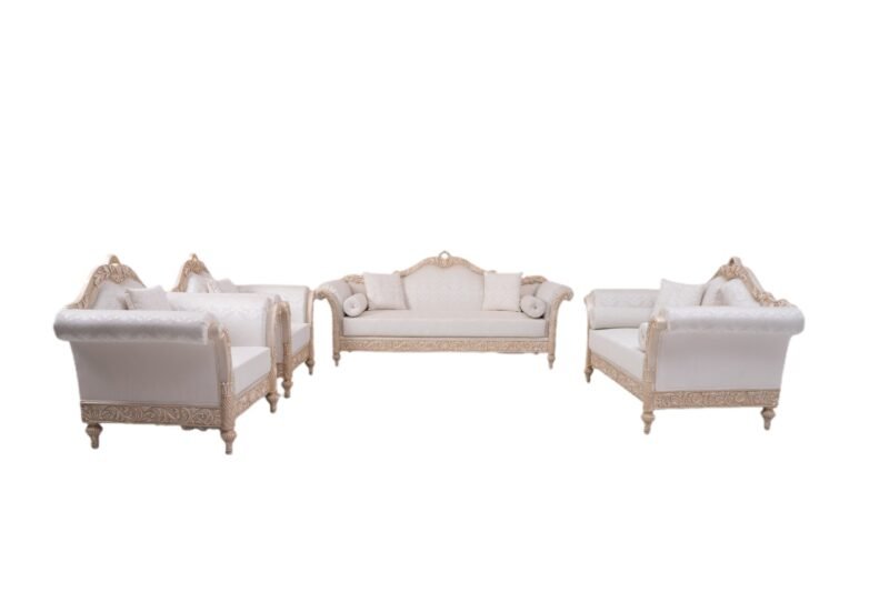 Spiral Gold Sofa - Image 8