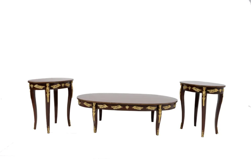 Fresco Brass Center Table
