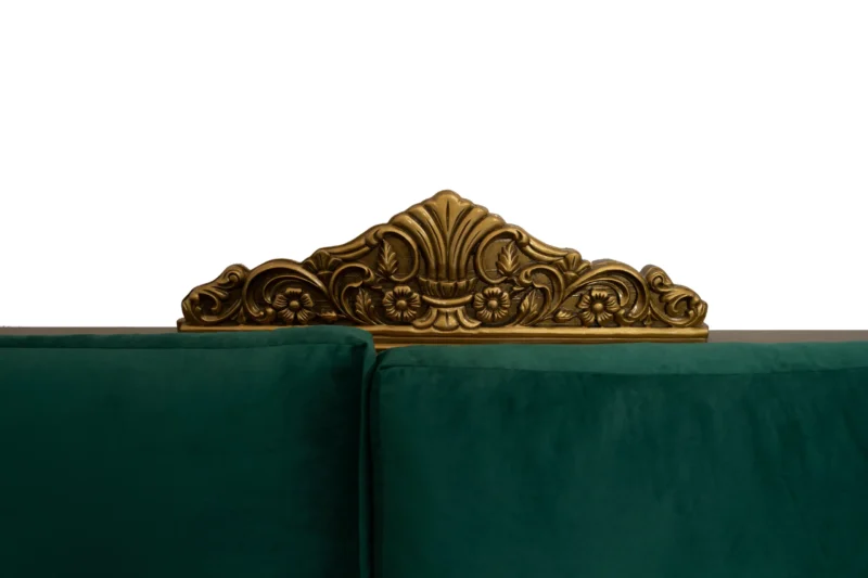 Silver Leaf L Shape Sofa - Image 5