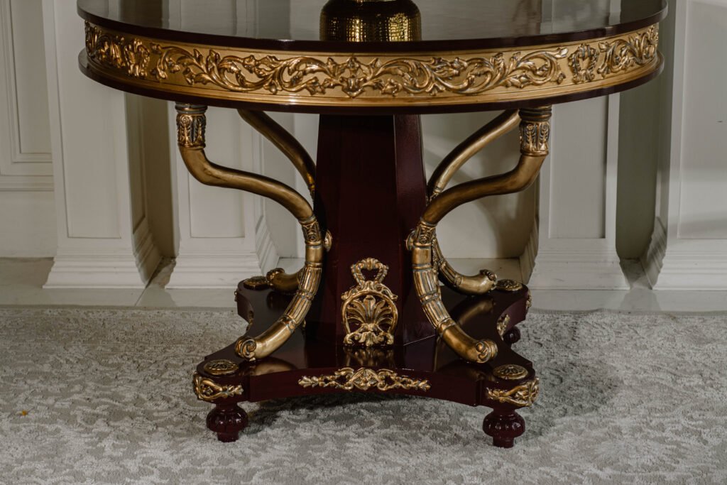 this image is for Wooden Round Foyer Table