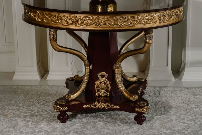 this image is for Wooden Round Foyer Table
