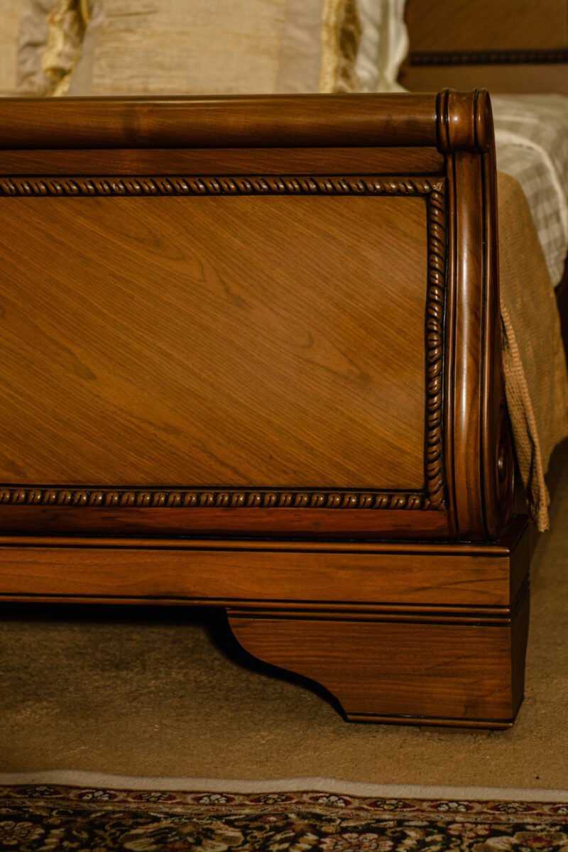Walnut Bed+Side Tables - Image 4
