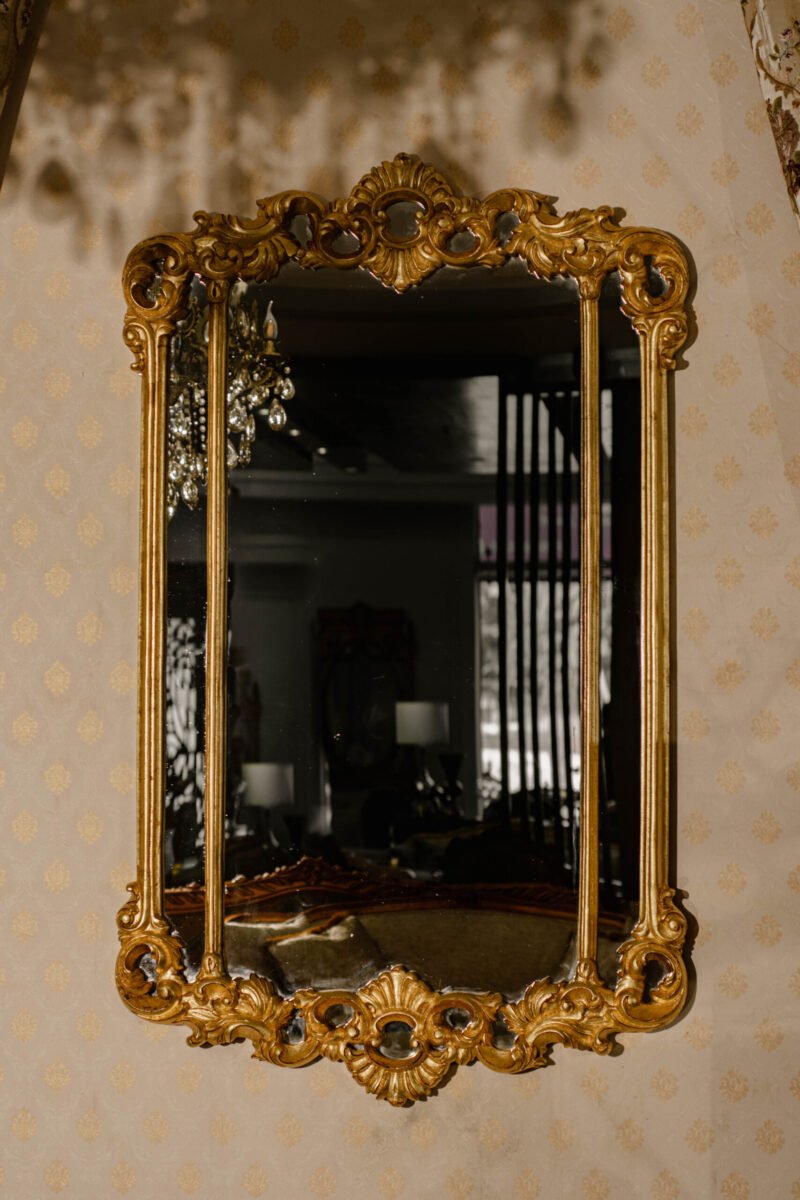 Floral Line Mirror