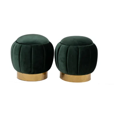 Fresco Brass Ottoman