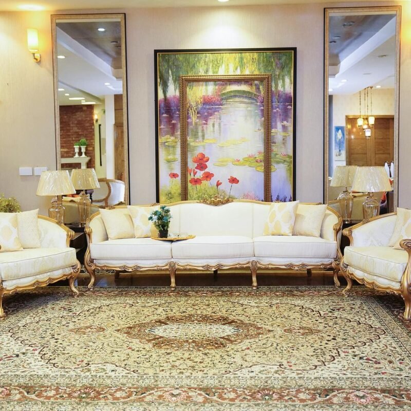 French Carved Sofa