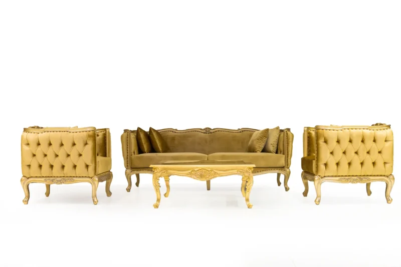 Cabriole Sofa Set