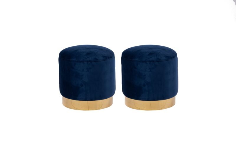 Hermes Brass Ottoman