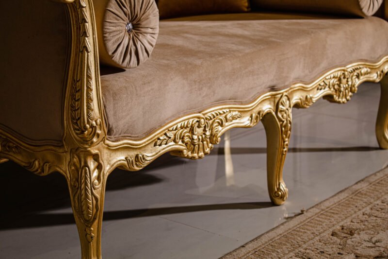 Classic Rose Settee - Image 2