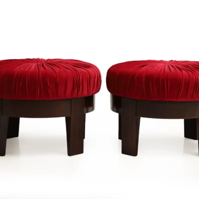 Round Ottomans