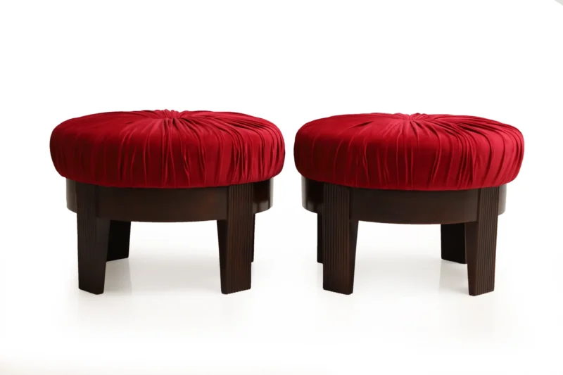 Round Ottomans