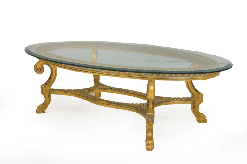 Victorian Gold Sofa Set - Image 2