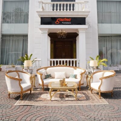 Victorian Gold Sofa Set