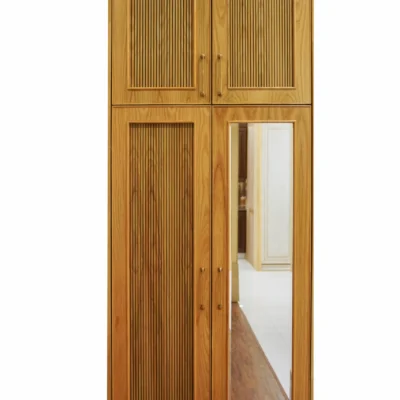 Semi Solid Ashwood Wardrobe