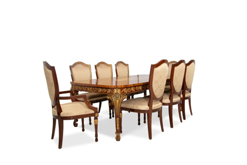 Shield Back Dining Set - Image 2