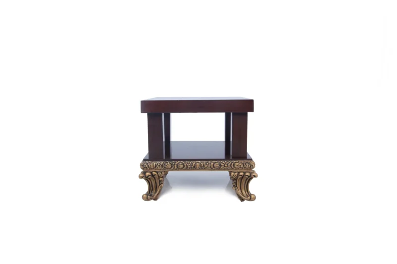 Gold Leaf Centre Table Set - Image 2