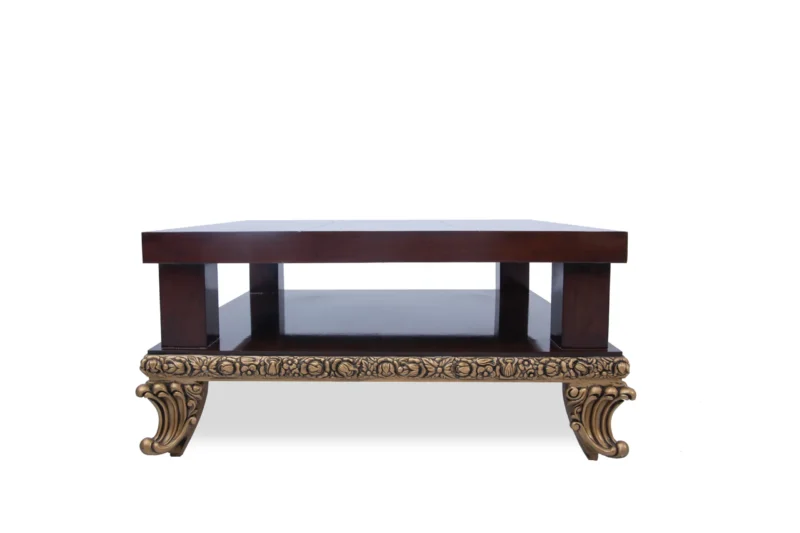 Gold Leaf Centre Table Set - Image 5