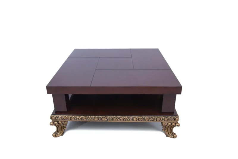 Gold Leaf Centre Table Set - Image 6