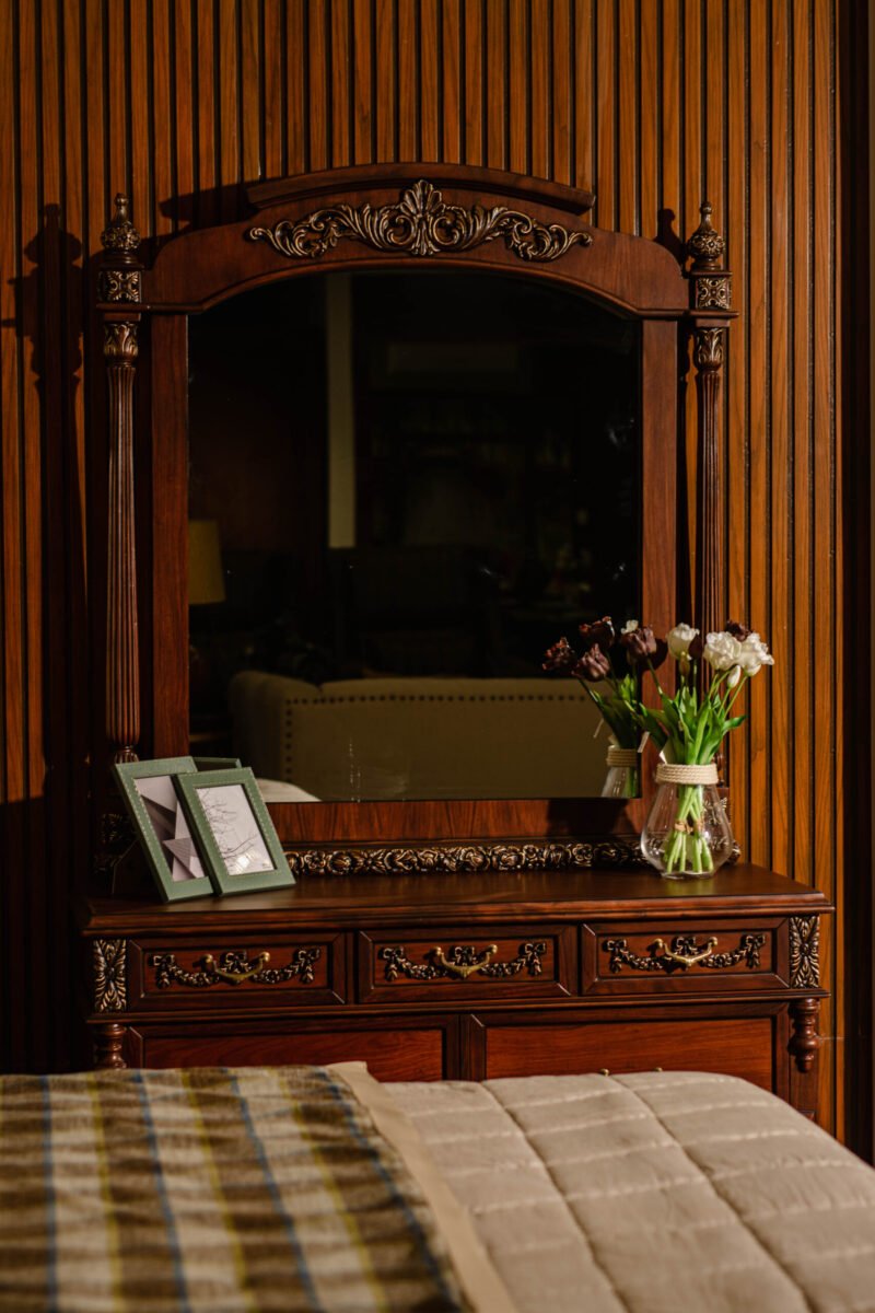 Antique Dresser-Mirror - Image 3
