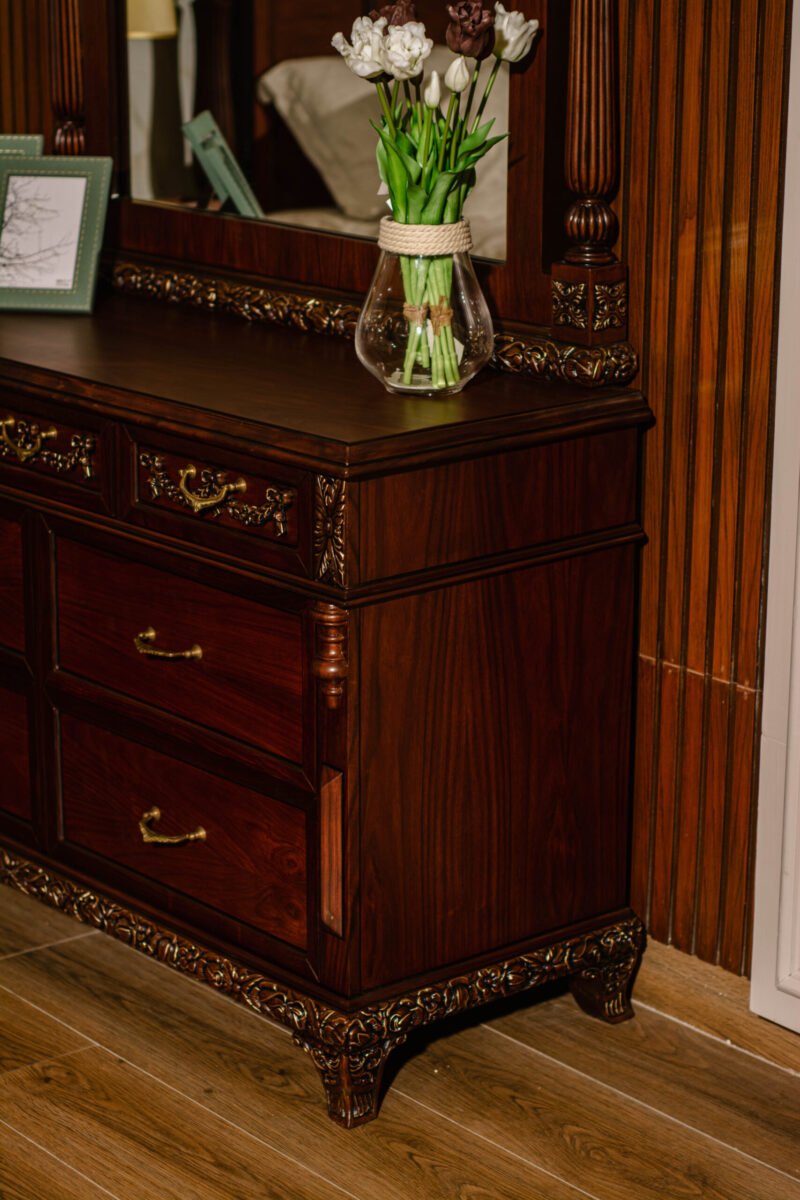 Antique Dresser-Mirror - Image 6