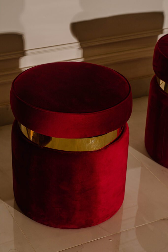 this image is for Brass Line Ottoman