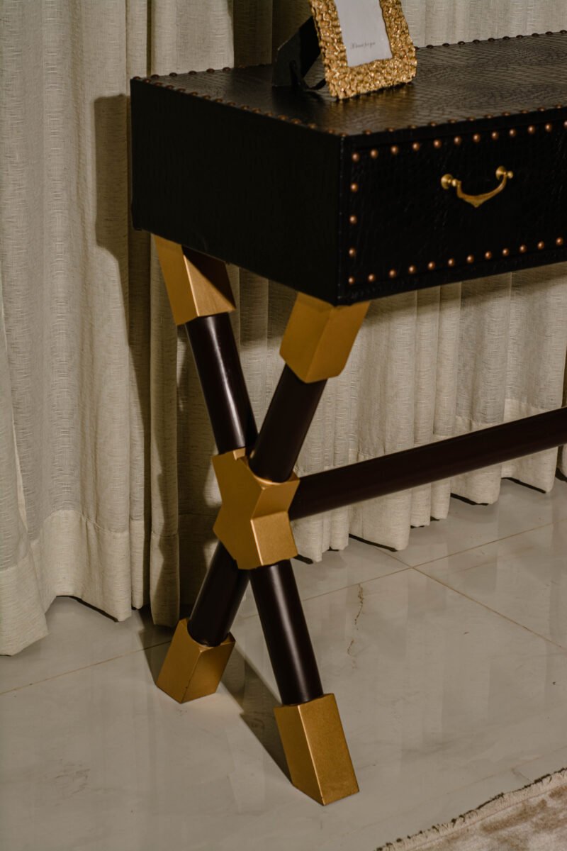 Leather Box Console - Image 4