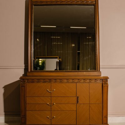 this image is for Walnut Dresser & Mirror
