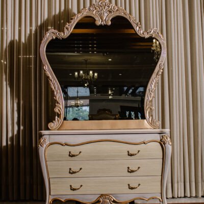 this image is for Zinc Gold Dresser & Mirror