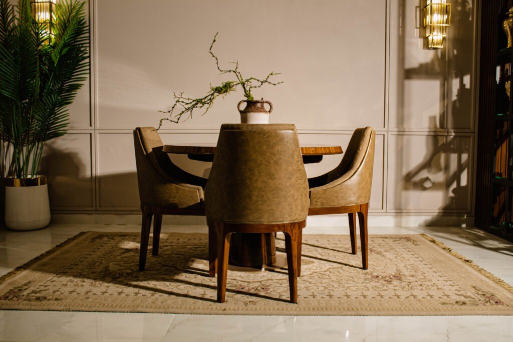 this image is for erose dining table